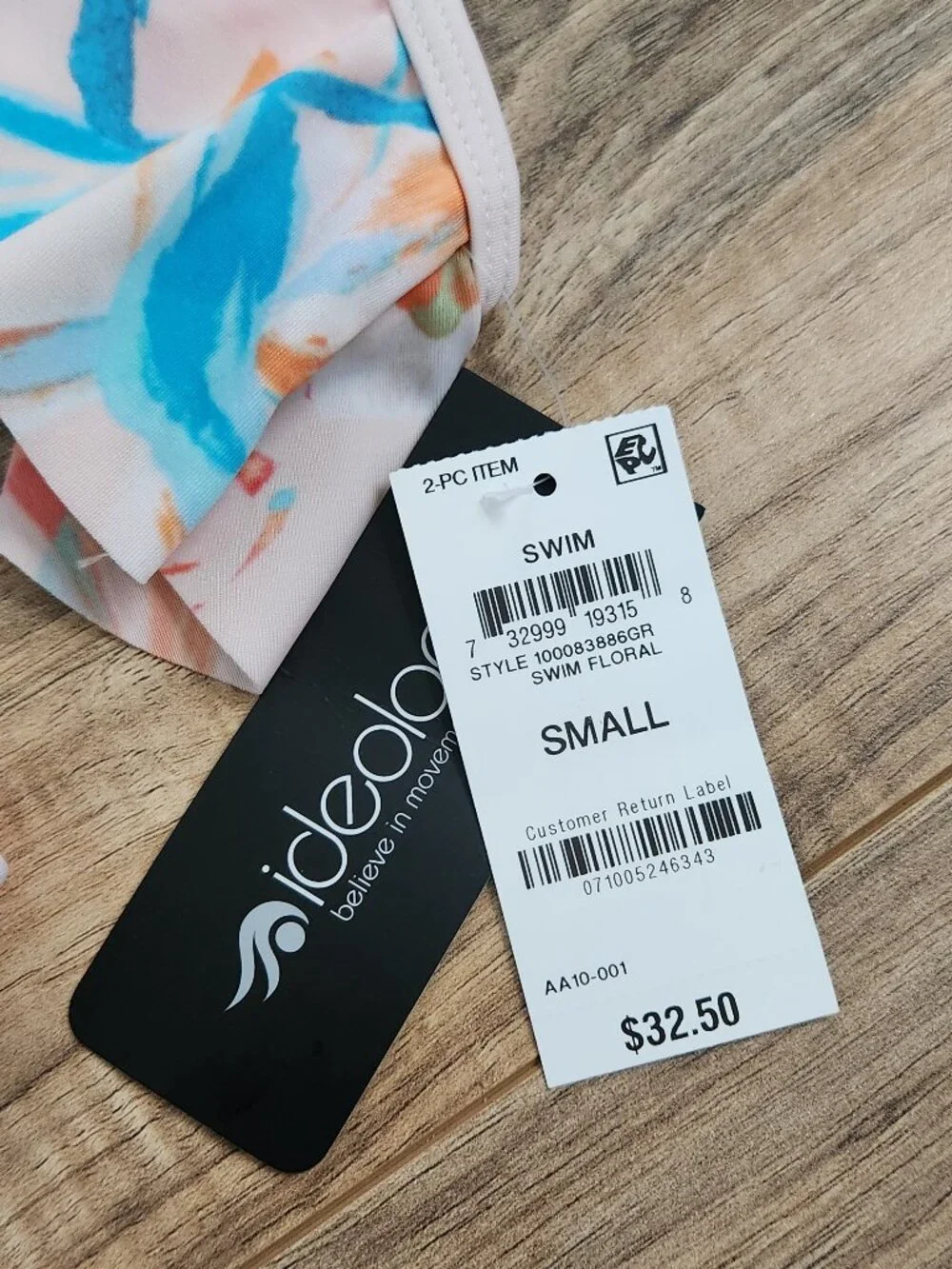 NWT Ideology Girls Swimsuit